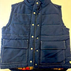NWT Toad & Co Men’s Forester Pass Vest -Navy  blue -Size Large